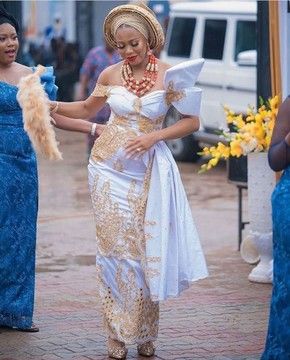 amso online shop - Afrikrea Nigerian Wedding Dresses Traditional, Igbo Traditional Wedding, Nigerian Wedding Dress, Igbo Bride, Nigerian Traditional Wedding, African Bridal Dress, African Traditional Wedding Dress, African Wedding Attire, African Lace Styles