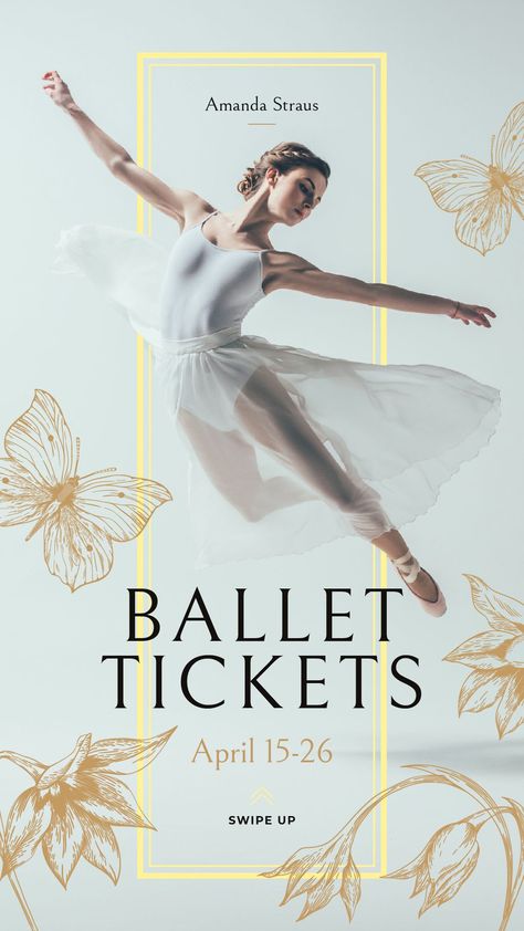 Ballet Brochure Design, Ballet Graphic Design, Dance Poster Design Graphics, Ballet Poster Design, Dance Event Poster, Ballet Invitation, Recital Poster, Dance Poster Design, Poster Dance