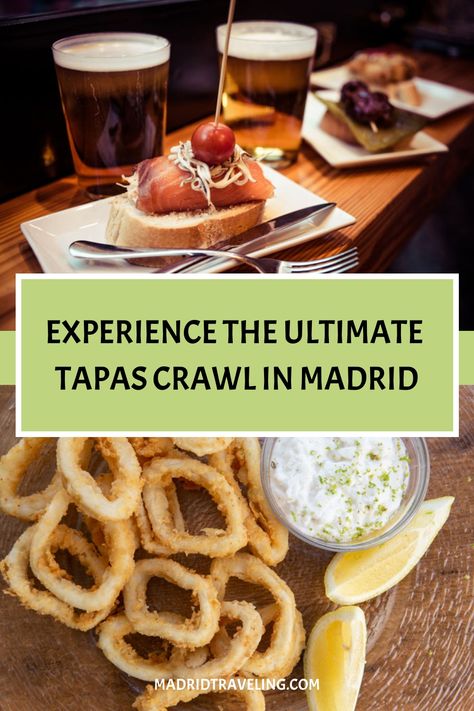 What To Eat In Madrid, Breakfast In Madrid, Madrid Tapas, The Best Appetizers, Historic Neighborhood, Madrid Food, Madrid Restaurants, Best Tapas, Tapas Restaurant