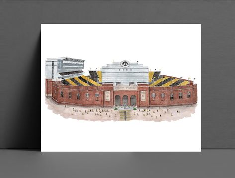 This Watercolor Paintings item by KierstenCArt has 136 favorites from Etsy shoppers. Ships from North Liberty, IA. Listed on Sep 28, 2024 Football Watercolor, Kinnick Stadium, Rag Art, 2022 Image, Iowa Football, Stadium Art, University Of Iowa, Art Aquarelle, Iowa City