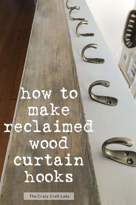 Rustic Kitchen Curtains, Farmhouse Curtain Rods, Modern Farmhouse Curtains, Farmhouse Living Room Curtains, Rustic Curtain Rods, Farmhouse Style Curtains, Cottage Curtains, Farmhouse Window Treatments, Diy Reclaimed Wood