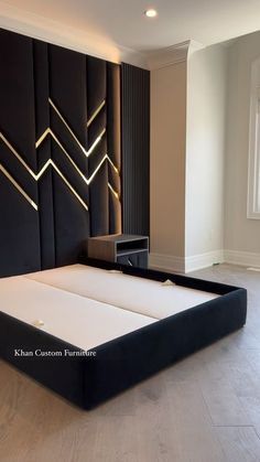 Modern Bed Frame Design, Latest Bed Designs Modern, Modern Luxury Bedroom Furniture, Bed Frames Ideas, Bad Room Design, Luxury Bed Frames, Luxury Headboard, Bed Back Design, Bedroom Design Styles