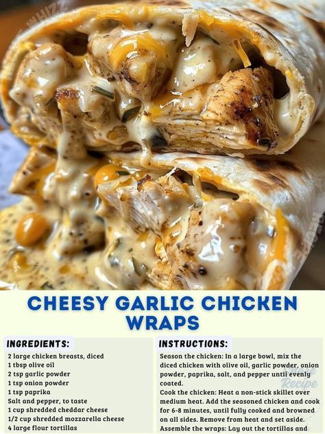 Recipe Whizz Homemade Food Recipes Dinner, Chicken Pizza Ideas, Home Made Dinner Recipes, Wic Meals Recipes, Lunch Recipes With Chicken, Crimpit Wrap Recipes, Quick And Easy Dinner Recipes Using Rotisserie Chicken, Chicken Breast Burger Recipe, Easy Meals For Teens