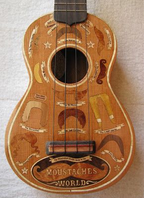 Manly Ukulele Awesome! Vintage Ukulele, Steampunk Guitar, Ukulele Instrument, Ukulele Chords, Blog Ideas, Ukelele, Songs To Sing, All Music, Music Love