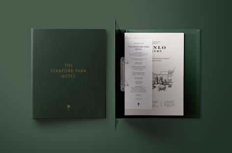 Brand Development, Website Design, and Collateral Design for The Stanford Park Hotel — Saturday Studio | Graphic Design, Branding Agency, Logo Design, Web Design | Charleston, SC Branding Agency Logo, Hotel Website Design, Agency Logo, Collateral Design, Print Collateral, Hotel Website, Hotel Branding, Park Hotel, Brand Development