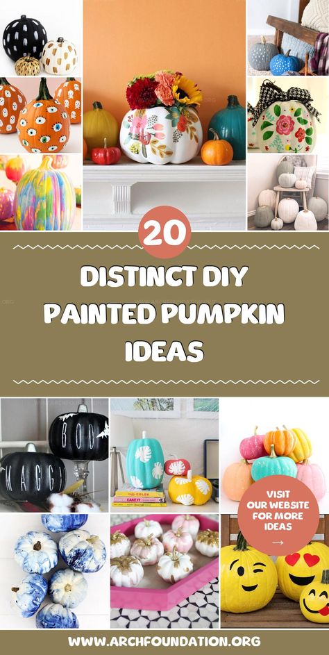 Get ready for fall with our top DIY painted pumpkin ideas. These artistic creations will make your Halloween and autumn decorations stand out. Painted Pumpkin Ideas, Painted Pumpkin, Get Ready For Fall, Pumpkin Ideas, Ready For Fall, Painted Pumpkins, Diy Painting, Fun Diys, Fall Decor