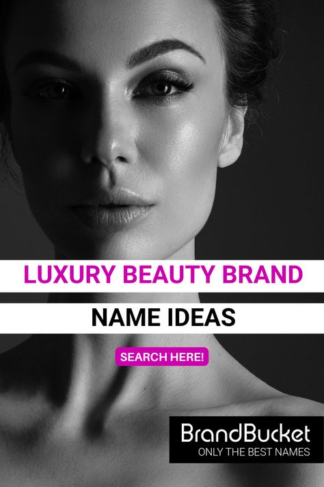 Are you looking for a luxury name for your beauty brand? We’ve got plenty for you to choose from! Get a premium business name here! luxury brands, luxury business, luxury brands fashion, luxury perfume, luxury makeup, luxury makeup products, makeup business, beauty business, sweet brand name, business name ideas unique, clever startup name, catchy business name, brandable business name Goddess Names Aesthetic, Luxury Names For Business, Luxury Brand Name Ideas, Arabic Clothing Brand Name Ideas, Makeup Brand Name Ideas, Perfume Brand Name Ideas, Makeup Business Names Ideas, Beauty Brand Names Ideas, Skincare Brand Name Ideas