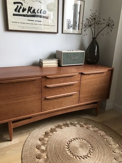 Mid Century Dresser Bedroom, Native Furniture, Midcentury Dresser, Mcm Dresser, Dark Wood Furniture, Mid Century Dresser, Mid Century Modern Dresser, Wooden Dresser, Wood Dresser