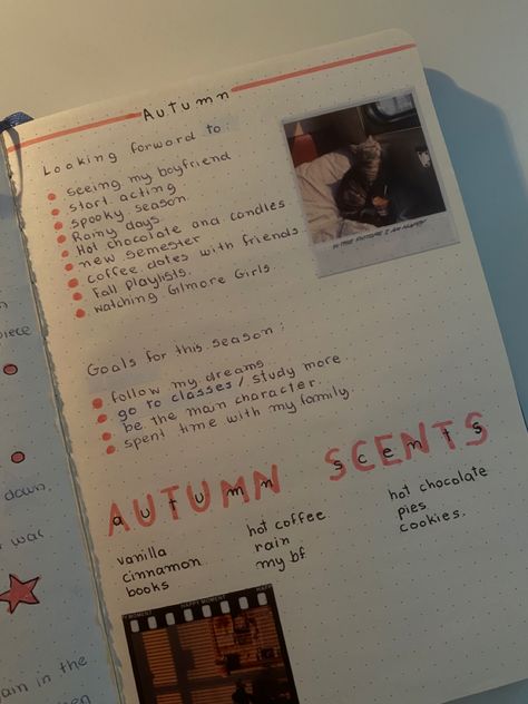 Cute Fall Journal Ideas, Fall Journaling Ideas, Fall Notebook Ideas, Fall Journal Ideas Aesthetic, Autumn Journal Page, Autumn Journal Ideas, Journal Ideas Autumn, Journaling Aesthetic Ideas, October Journal Ideas