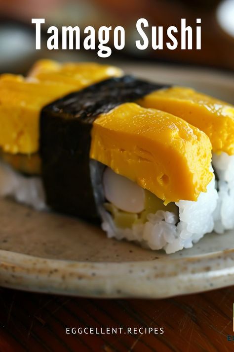 If you are craving a delightful and unique sushi experience, Tamago Sushi is the perfect choice. #Tamago Sushi recipe #Tamago Sushi roll #sushi recipes #sushi recipes homemade #sushi recipes for beginners #sushi recipes vegetarian #sushi recipes easy #easy vegetarian sushi recipes #homemade sushi recipes vegetarian #healthy sushi recipes vegetarian #sushi roll recipes vegetarian # Sushi Recipes Vegetarian, Tamago Sushi Recipe, Homemade Sushi Recipes, Sushi Recipes For Beginners, Vegetarian Sushi Recipes, Tamago Sushi, Fluffy Omelette, Healthy Sushi Recipes, Egg Recipes For Dinner