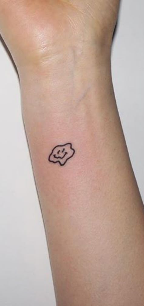 Silly Stick And Poke Tattoo, Tiny Tattoos Funny, Tiny Silly Tattoos, Funny Mini Tattoos, Small Silly Tattoos Fun, Simple Fineline Tattoos, Frog Stick And Poke, Simple Silly Tattoos, Little Tattoos Men