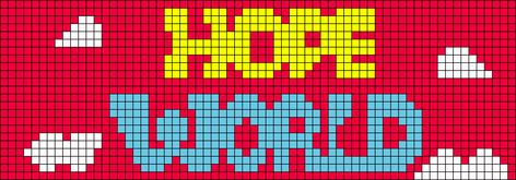 Seventeen Alpha Pattern, Txt Alpha Pattern, Bts Alpha Pattern, Bts Cross Stitch Patterns, Kpop Alpha Pattern, Kpop Crochet Pattern, Bts Pixel Art, Kpop Pixel Art, Hope World