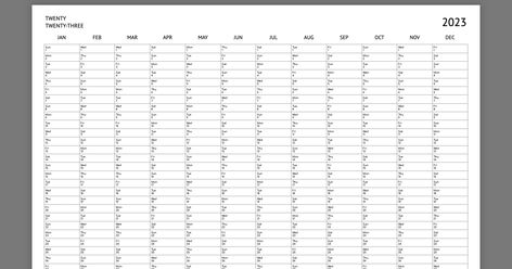 Download this 2023 Year Planner for free and print or insert into your digital planner. The planner's one-page design will help you easily k... Year Planner 2023, 2023 Year Planner, 2023 Year, Year Planner, Studying Life, College Study, Yearly Planner, Important Dates, First Page