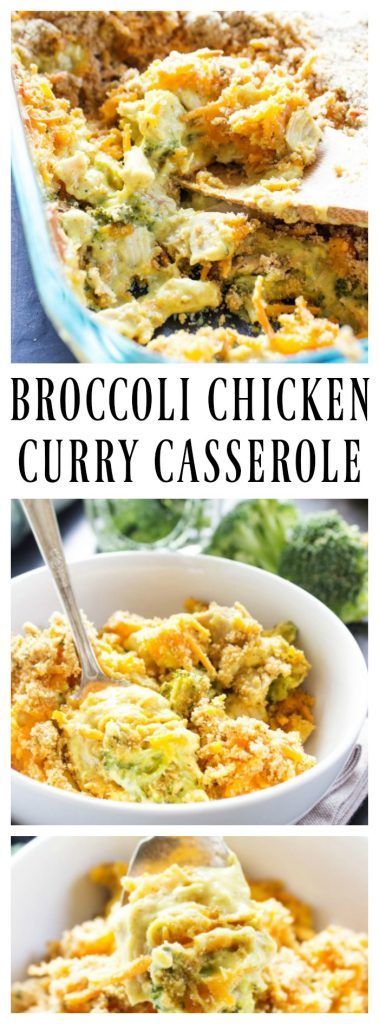 Curry Casserole, Health Lunch, Best Broccoli, Kari Ayam, Ground Pork Recipes, Broccoli Chicken, Sweet Potato Recipes Casserole, Healthy Potato Recipes, Crispy Cheese