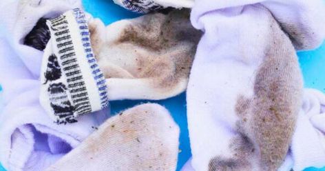 Stained socks turn white with laundry expert's 'secret weapon' kitchen staple Laundry Whitening, Clean Patio, Kitchen Item, Kitchen Smells, Diy Facial, Laundry Hacks, White Socks, Simple Lighting, Facial Toner