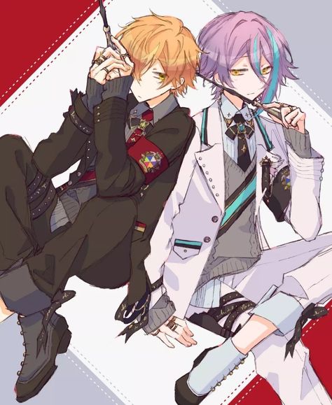 Rui X Akito, Akito Shinonome Fanart, Rui Kamishiro Fanart, Shinonome Akito, Police Siren, Pjsk Ships, Akito Shinonome, Rui Kamishiro, Sorry My Love