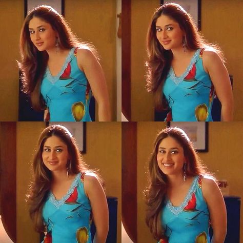 Kareena Kapoor in Aitraaz Kareena Kapoor Shahid Kapoor, Kareena Kapoor 90s Outfits, Karena Kapoor 90s, Young Kareena Kapoor, Kareena Kapoor 2000s, Kareena Kapoor 90s, Bollywood Vintage, Bollywood Women, 90s Bollywood Fashion