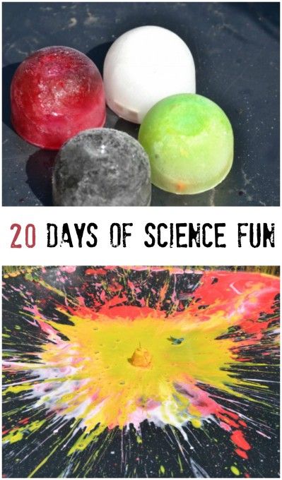 20 days of science experiments for kids                                                                                                                                                                                 More Vetenskapliga Experiment, Science Experiments For Kids, Science Week, Science Camp, Summer Science, Experiments For Kids, Science Club, Kid Experiments, Science Projects For Kids