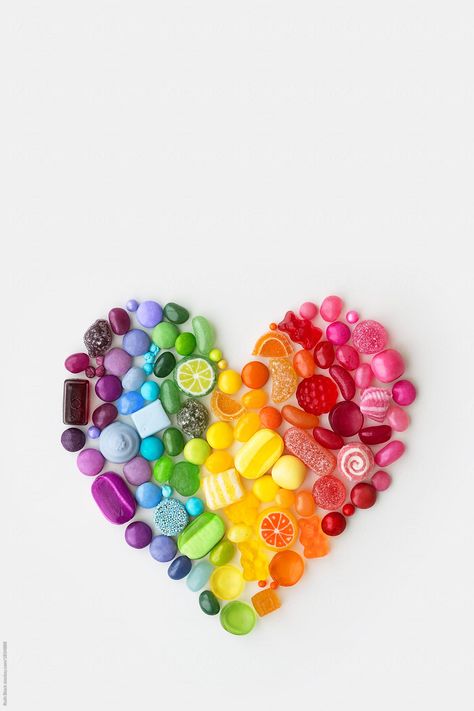 Candy Photoshoot, Candy Photography, Wallpers Pink, Candy Background, Candy Pictures, Black Candy, Rainbow Food, Candy Art, Rainbow Candy