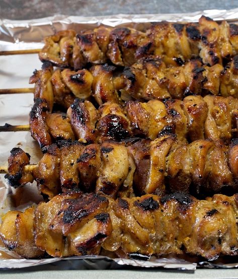 Grilled Chinese Chicken Kabobs - My Country Table My Country Table, Grilled Chicken Kabobs, Sandwich Sides, Country Table, Chicken Kabobs, Chinese Chicken, Summer Eating, Delicious Chicken, Yum Yum Chicken