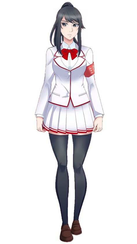 Yendere Simulator, Yandere Simulator Characters, Ayano Aishi, Indie Horror, Student Council, Hello Kitty Iphone Wallpaper, Yandere Simulator, Anatomy Reference, Cute Designs