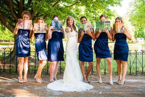 Wedding Theme of the Week: Harry Potter Bridesmaid Poses, Harry Potter Wedding Theme, Festa Harry Potter, Theme Harry Potter, Harry Potter Wedding, Harry Potter Theme, Harry Potter Books, Harry Potter Obsession, Plan Your Wedding