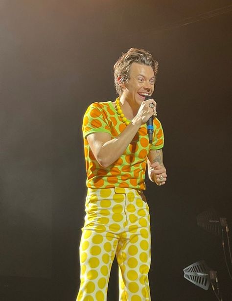 Harry Styles Budapest, Love On Tour Budapest, Harry Outfits, Love On Tour Outfits, Harry Styles Concert, Shiny Pants, Dream Concert, Harry Styles Photos, Mr Style