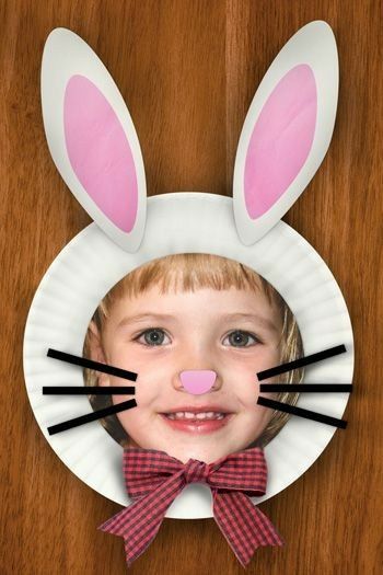 Easter Art Project, Easter Arts And Crafts, Rabbit Crafts, Easter Preschool, Easy Easter Decorations, Easy Easter Crafts, Easter Art, Bunny Art, Bunny Crafts