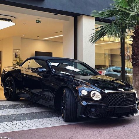 Luxury Car Mercedes, Black Bentley, Bentley Continental Gtc, Car Mercedes, 1 To 100, Bunny House, Cars Luxury, Bentley Continental, Expensive Cars