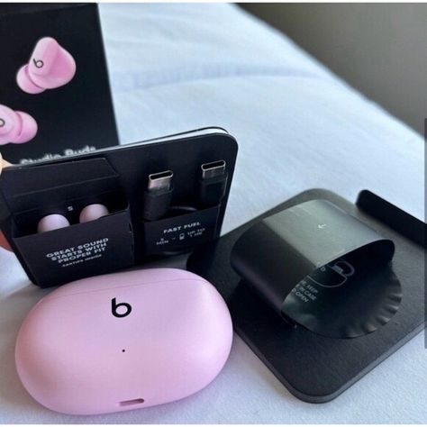 BEATS Studio Buds Wireless Noise Cancel Earbuds
Bluetooth Headphones Pink Purple Beats Earbuds, Headphones Pink, Beats Studio Buds, Sunset Pink, Noise Cancelling Earbuds, Beats Studio, Beats By Dre, Bluetooth Headphones, Open Box