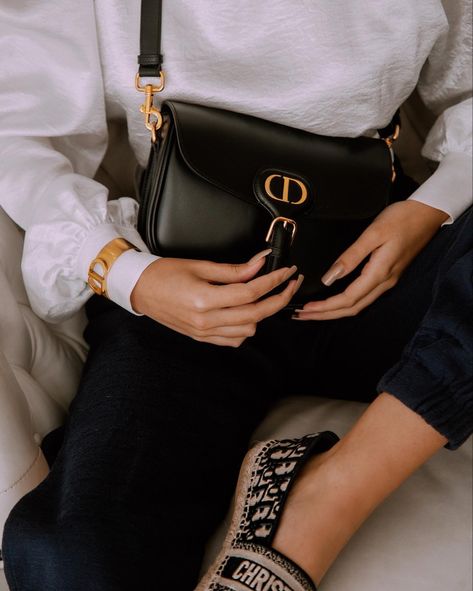 Dior Bobby bag Dior Bobby Bag, Bobby Bag, Dior Outfit, Outfit 2020, Bag Obsession, 가을 패션, Lady Dior Bag, Fesyen Wanita, Baby Bag