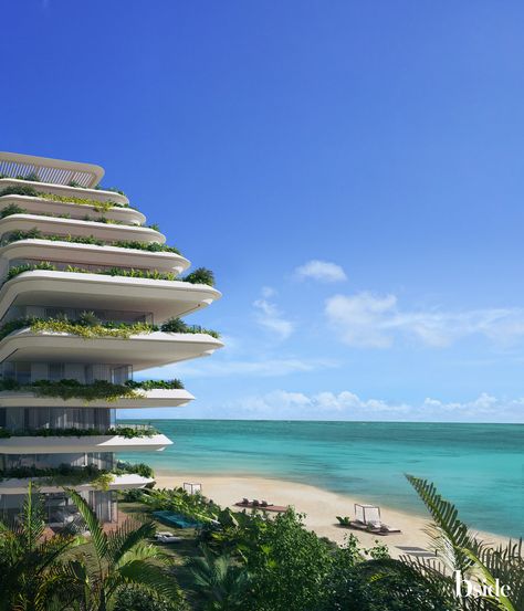 Dubai Islands, Sea View, Facade Design, Concept Architecture, Gold Coast, Beach Club, Hotels And Resorts, Landscape Architecture, Interior Architecture