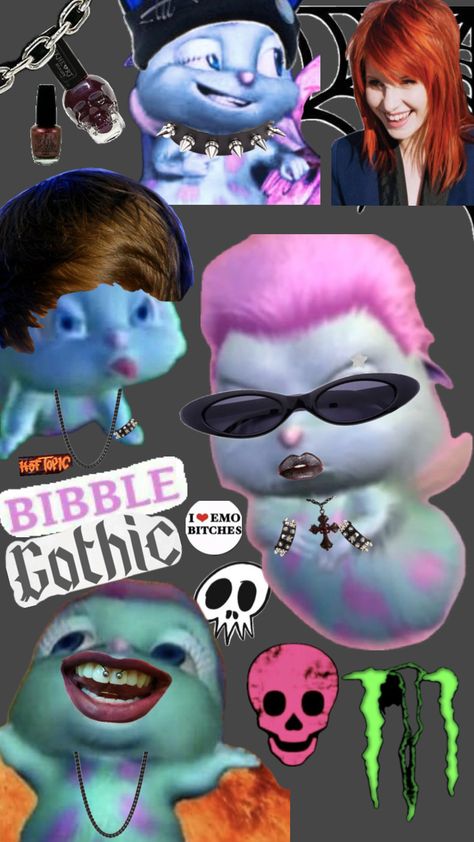 #emo #emobibble #bibble #brokenbibble #gothbibble #gothicbibble #bibblesupremacy  #bibble4life BIBBLE IS MY WHOLE LIFE HE’S A RIZZ GOD WHEN HE’S EMO 🖤 🖤🖤🖤💔💔🦶🏽🦶🏽💀💀💀👹👹😈😈👿👿👻☠️☠️☠️👽👽 Bibble Barbie Wallpaper Laptop, Bibble Barbie Cute, Barbie Funny, Barbies Pics, Hello Kitty Crafts, Pretty Journals, Fun Sleepover Ideas, Funny Pix, Mood Wallpaper