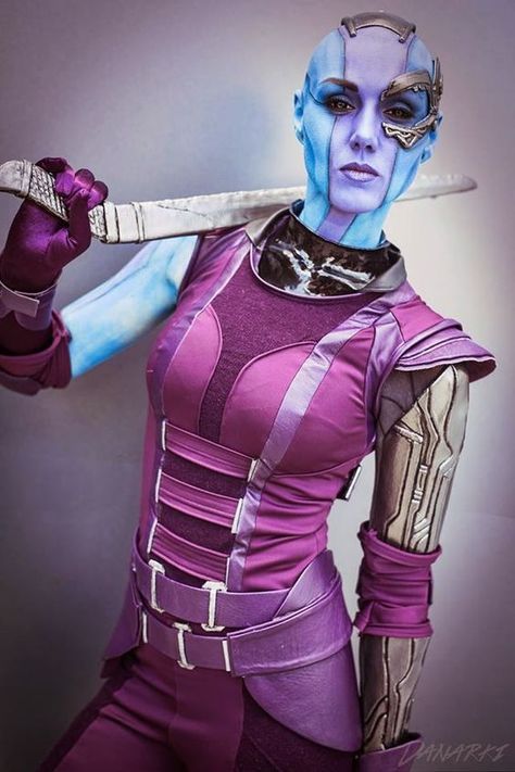 Nebula Cosplay, Alyson Tabbitha, Halloween Costumes College Girls, Univers Marvel, Superhero Cosplay, Marvel Cosplay, Marvel Comic Character, Male Cosplay, Halloween Costumes College