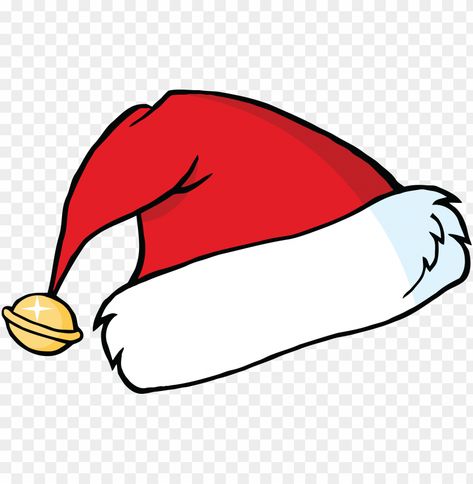 Cartoon Santa Hat, Christmas Hat Printable, Noel Hat, Santa Hat Drawing, Santa Hat Clipart, Santa Hat Png, Santa Cartoon, Lion King Drawings, Hat Cartoon