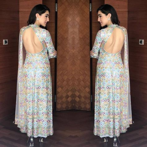 140+ Sara Ali Khan Images Download, Sara Ali Khan Images - 99 Bollywood Images Elegant Royal Dresses, Indian Dress Up, Bollywood Images, Neck Designs For Suits, Long Kurti Designs, Traditional Indian Outfits, Dress Neck Designs, Indian Gowns Dresses, Sara Ali Khan