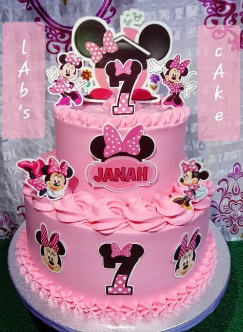 Minnie Mouse Cake Ideas, Minnie Mouse Cake Design, Sofia The First Birthday Cake, Mickey Birthday Cakes, Mickey Mouse Birthday Cake, Boys 1st Birthday Cake, Minnie Mouse Birthday Party Decorations, Minnie Mouse Birthday Cakes, Chocolate Cake Designs