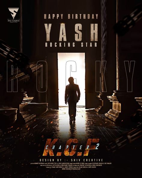 Happy Birthday 
Yash Rocky Bhai
KGF 2 Movie Poster Kgf Movie Poster, Rocky Bhai Kgf, Yash Rocky, Rocky Bhai, Kgf 2, Kgf Photos Hd, Funny Compliments, Bollywood Quotes, Bad Boss