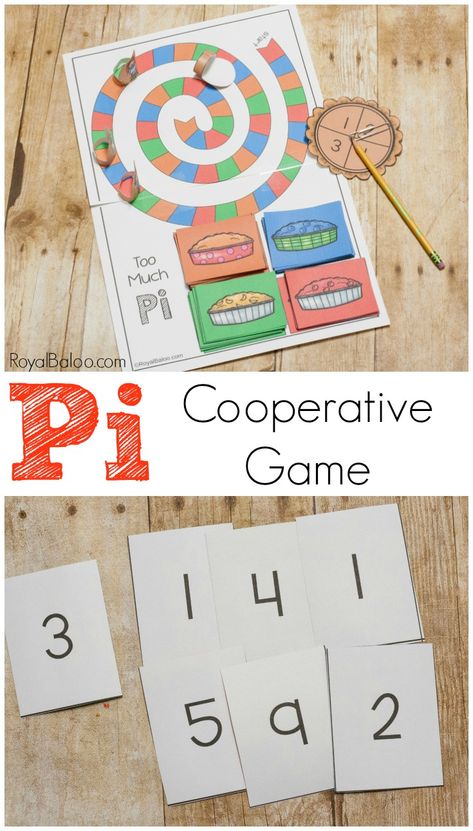 Pi day is coming up and you don't want to be without pie. Or fun Pi activities. This Pi game will teach you the number pi while having fun. Pi Activities, Math Games For Kids, Elementary Learning, Math Activities For Kids, Pi Day, Fun Math Games, Homeschool Activities, Homeschool Math, Math Concepts