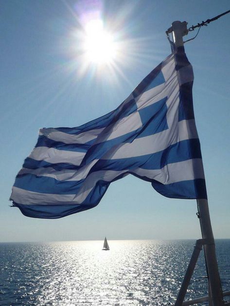 Christian Soldiers, Greece Flag, Greek Flag, Greek Beauty, Story Cover, Highlights Cover, Beautiful Places In The World, More Pictures, Travel Journal