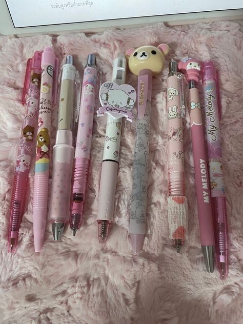 Mother Garden Strawberry, My Melody Cute, Garden Strawberry, Supplies Aesthetic, Mother Garden, Pink Academia, Pretty School Supplies, Cute Stationary School Supplies, School Bag Essentials