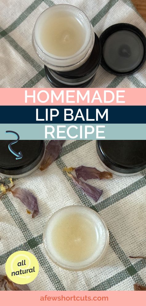 An amazing all natural moisturizing Homemade Lip Balm Recipe that can be made with lard, tallow, or coconut oil. Simple beauty recipe. #beauty #lard #tallow #recipe #DIY #Craft #homemade Tallow Lip Balm Diy, Tallow Chapstick Recipe, Tallow Lip Balm Recipe, Tallow Products, Tallow Recipes, Chapstick Recipe, Tallow Lip Balm, Tallow Recipe, Natural Household Products