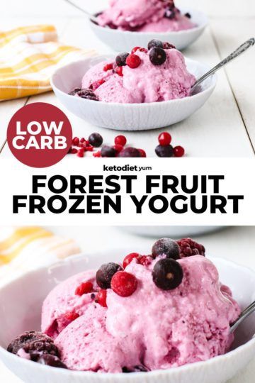 Keto Frozen Yogurt, Frozen Yogurt Recipe, Plant Based Yogurt, Free Keto Meal Plan, Yogurt Recipe, Sugar Free Maple Syrup, Frozen Dessert Recipe, Start Keto, Keto Lunch Ideas