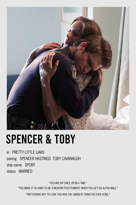 minimalistic polaroid relationship poster for spencer and toby from pretty little liars Pll Spencer And Toby, Pretty Little Liars Spencer And Toby, Toby Pretty Little Liars, Polaroid Relationship, Spoby Pll, Toby Pll, Pretty Little Liars Poster, Pll Spencer, Pretty Little Liars Characters