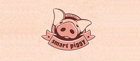 30 Cute Design Examples of Pig Logo for your Inspiration Pig Logo, Pig Art, Great Logos, Cute Pigs, Logo Restaurant, Identity Logo, 로고 디자인, Creative Logo, Cool Logo