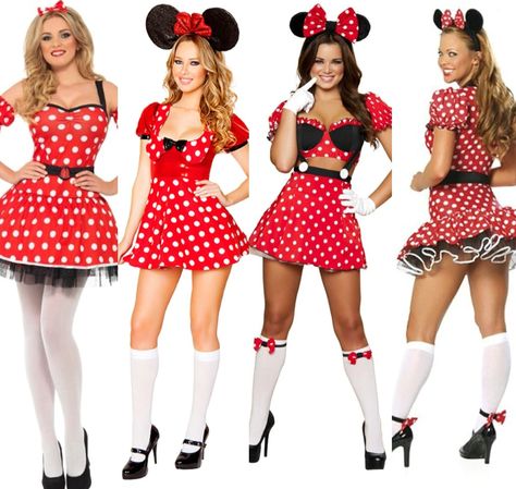 Minnie Mouse Outfit Women, Minnie Mouse Costume For Women, Mickey Costume, Minnie Costume, Minnie Mouse Costume, Minnie Mouse Outfits, Mouse Costume, Matching Costumes, College Halloween