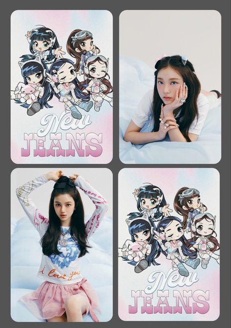 SuperShy concept Kpop Cards, Photo Cards Diy, Packaging Template Design, K Crafts, Kpop Diy, Anime Paper, Lomo Card, Photo Card Template, Sticker Template