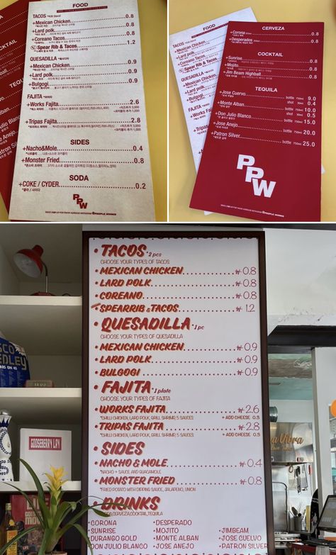 Taco Stand Ideas Food Truck, Mexican Graphic Design, Taco Food Truck, Menu Board Restaurant, Menu Board Design, Tacos Mexicanos, Taco Shop, Taco Stand, Street Tacos