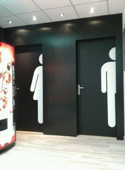 Toilet Signage, Gym Design Interior, Toilette Design, Church Interior Design, Restroom Design, Gym Interior, Office Space Design, Toilet Sign, Church Interior