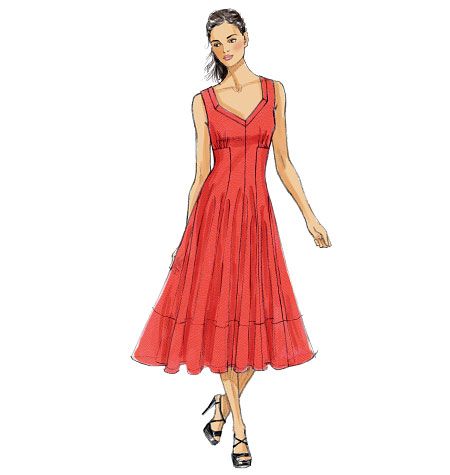 Vogue Dress Patterns, Dresses Sewing, Dress Illustration, Vogue Dress, Petite Dress, Patterns Sewing, Vogue Sewing Patterns, Vogue Pattern, Vogue Patterns